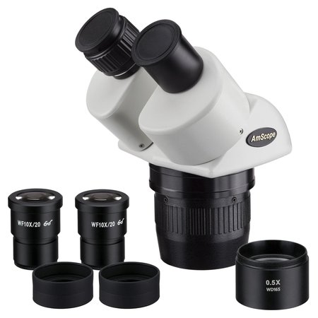 AMSCOPE 10X-40X Super Widefield Stereo Binocular Microscope Head SW24BX